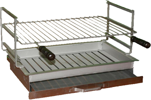 Tuinhaard grillset G6P rvs